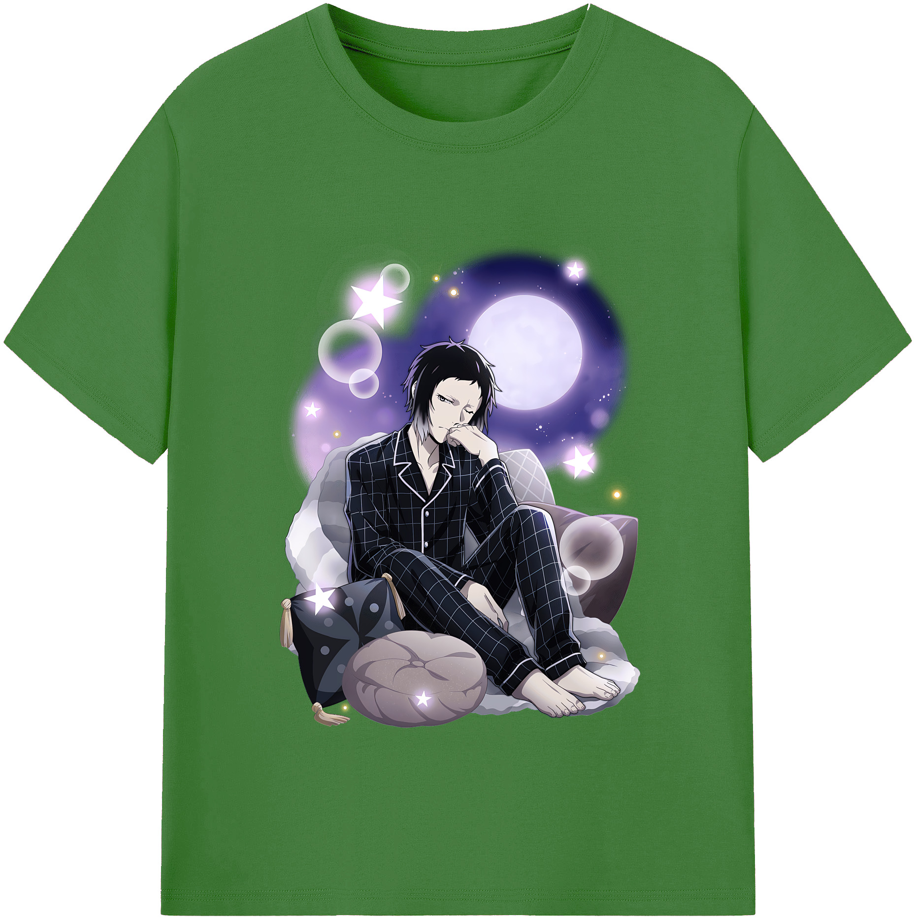 （画像用） 文豪ストレイドッグス Bungo Stray Dogs レディースカジュアルプリントTシャツ（綿100％）